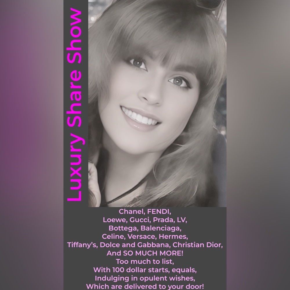 Elevate your style, indulge in opulence, treat yourself!  You are worth it!